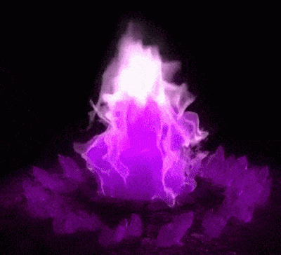 Violet Flame portal glowing with sacred geometry, symbolizing spiritual transformation and divine alchemy in the Transmutyst module.